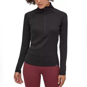Patagonia Women's Capilene Midweight 1/2 Zip Baselayer Top Outdoors Active